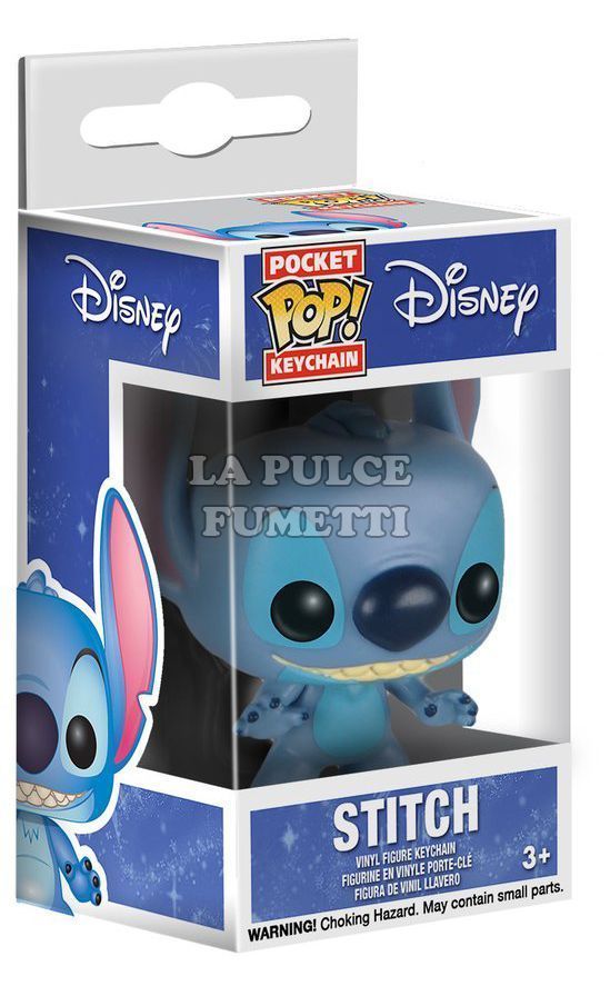 DISNEY LILO E STITCH:  STITCH - POP FUNKO POCKET KEYCHAN 4 CM